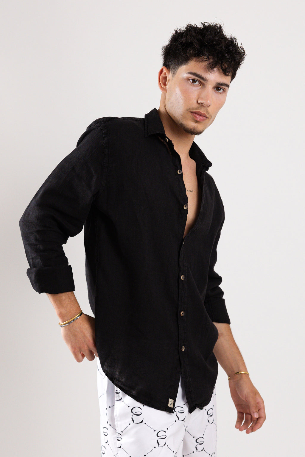 Camisa Amalfi Black