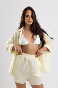 Conjunto Aura Amarelo Limão