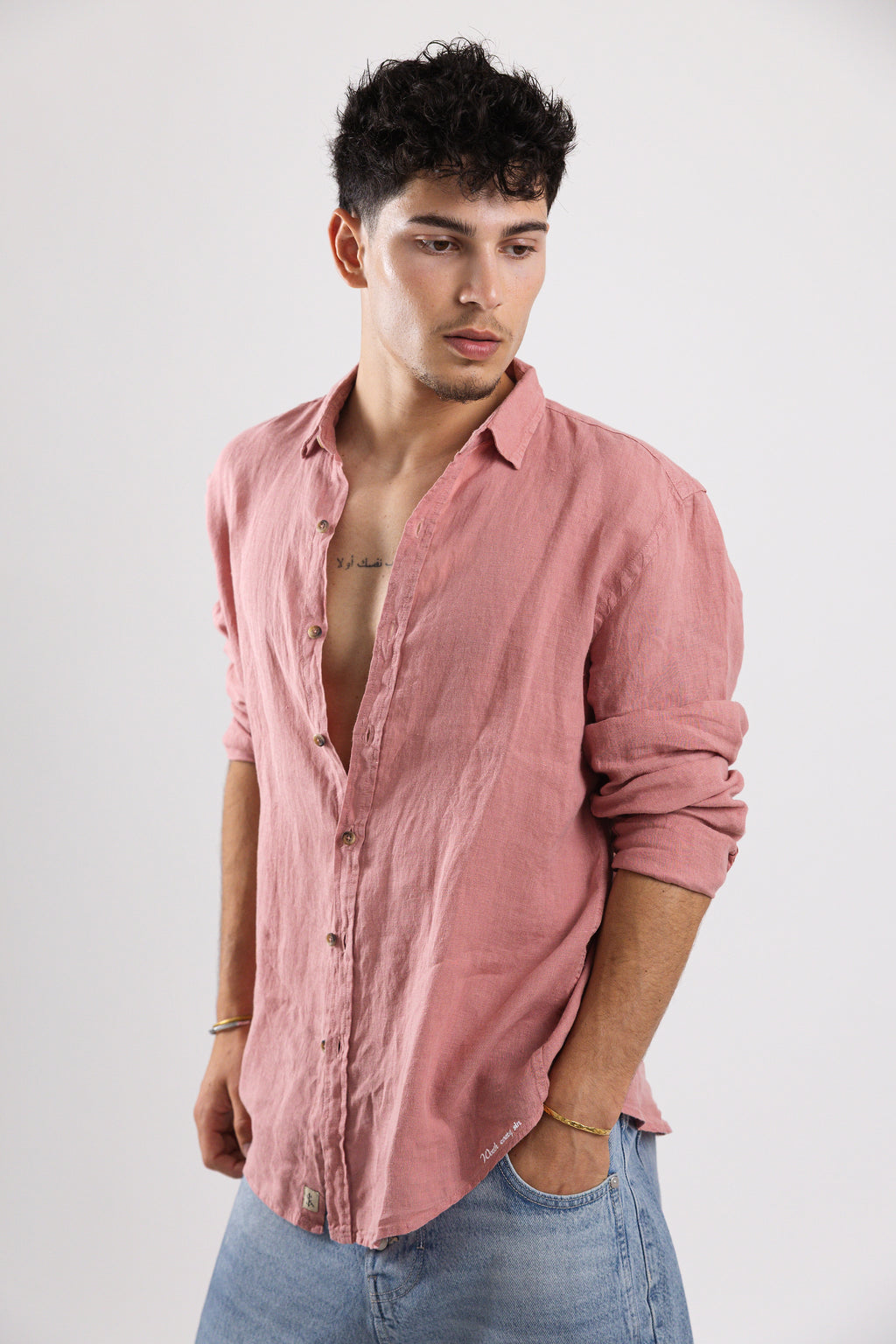Camisa Coral Sea Rosa